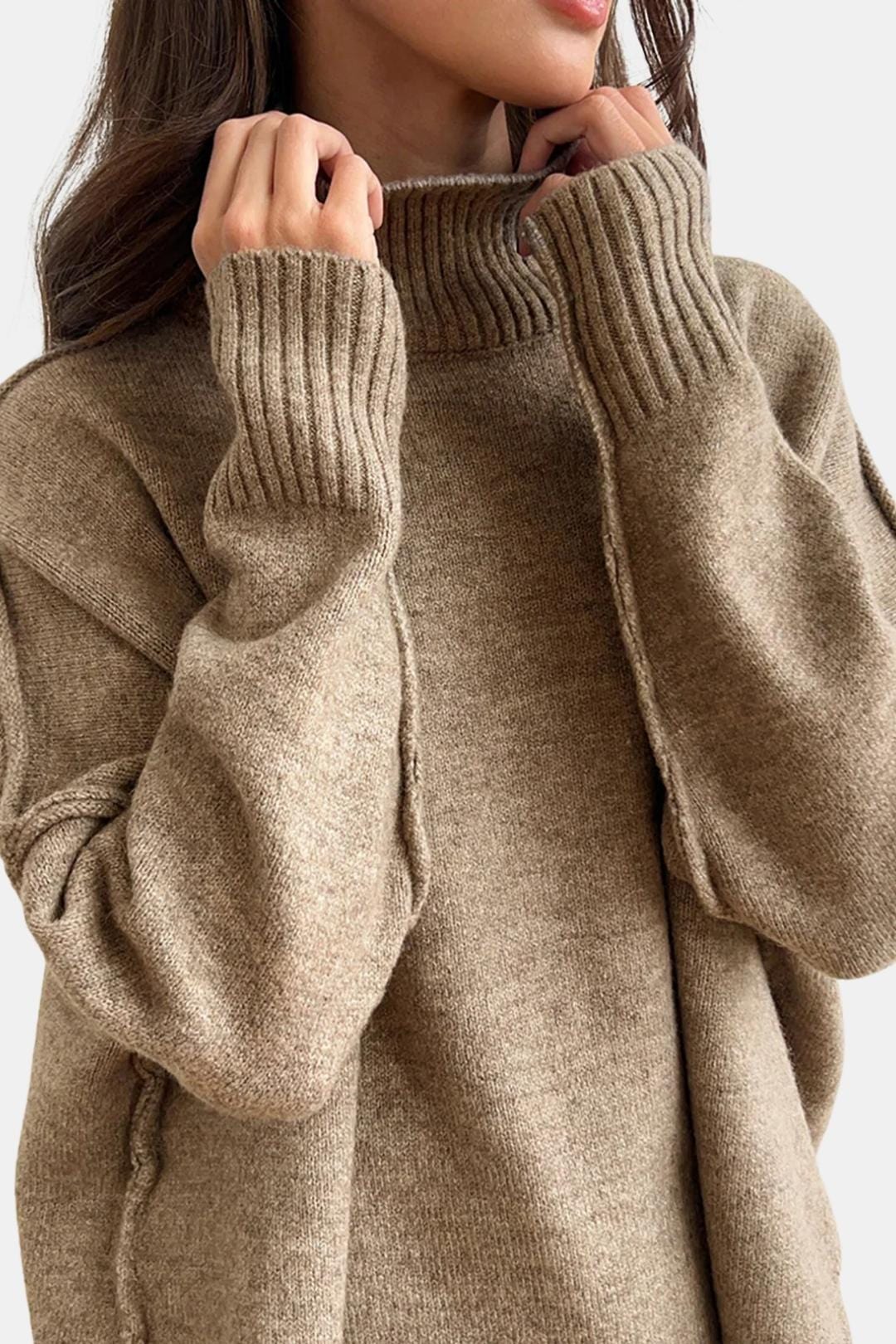 Alviera – Turtleneck Knitted Set