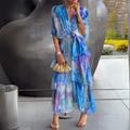 Nicolette | Elegant V-Neck Dress for Any Occasion - Image 1
