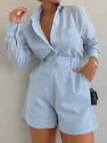 Elena – Long Sleeve Co-Ord Set - Flattering Everyday Fit