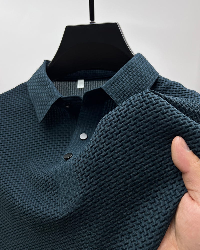 Samuel | Stylish Performance Polo Shirt for Men - Image 3