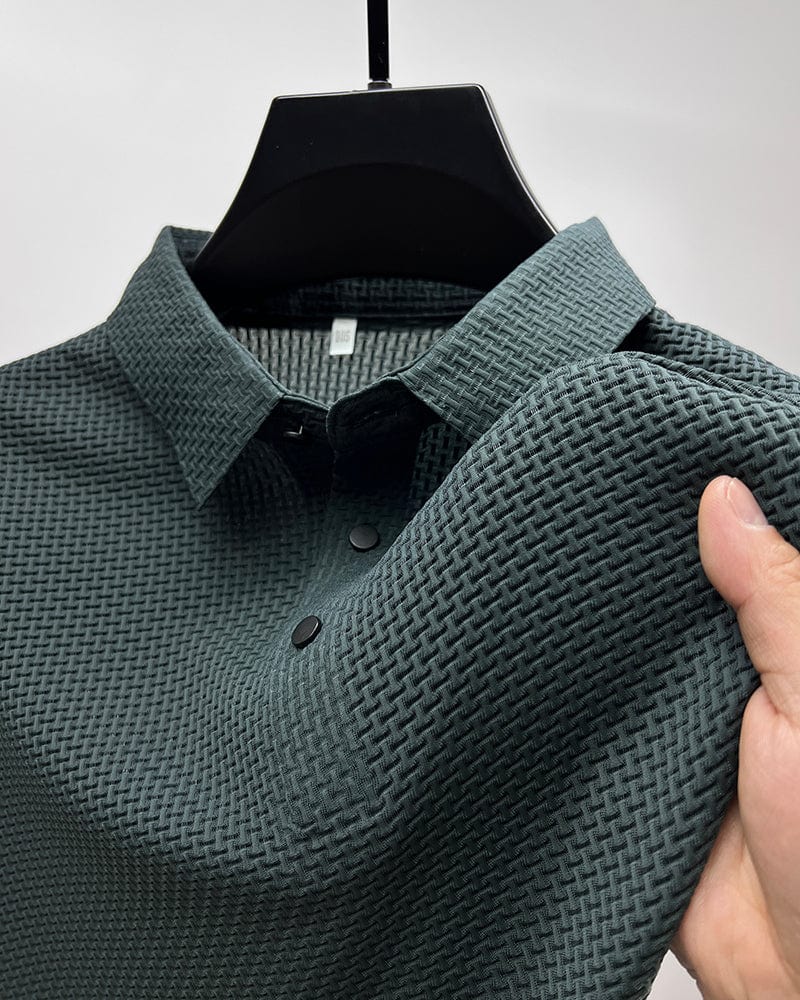 Samuel | Stylish Performance Polo Shirt for Men - Image 6