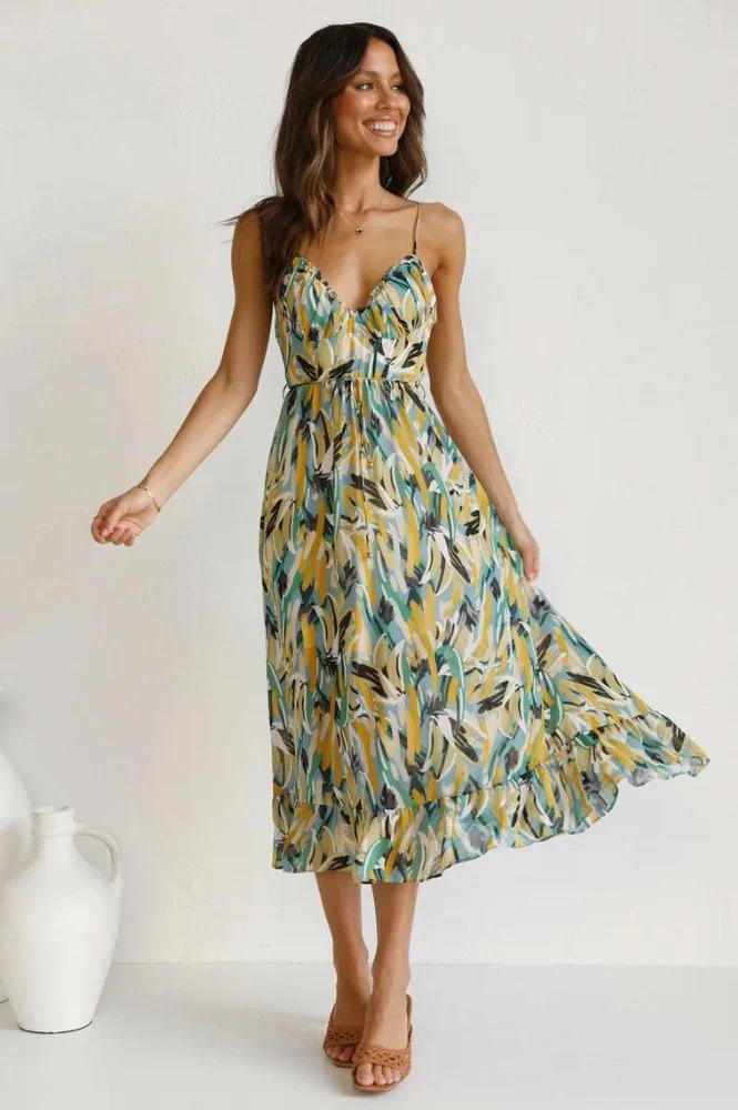Liliana | Women’s Vibrant Lightweight Flowy Dress for Summer Days
