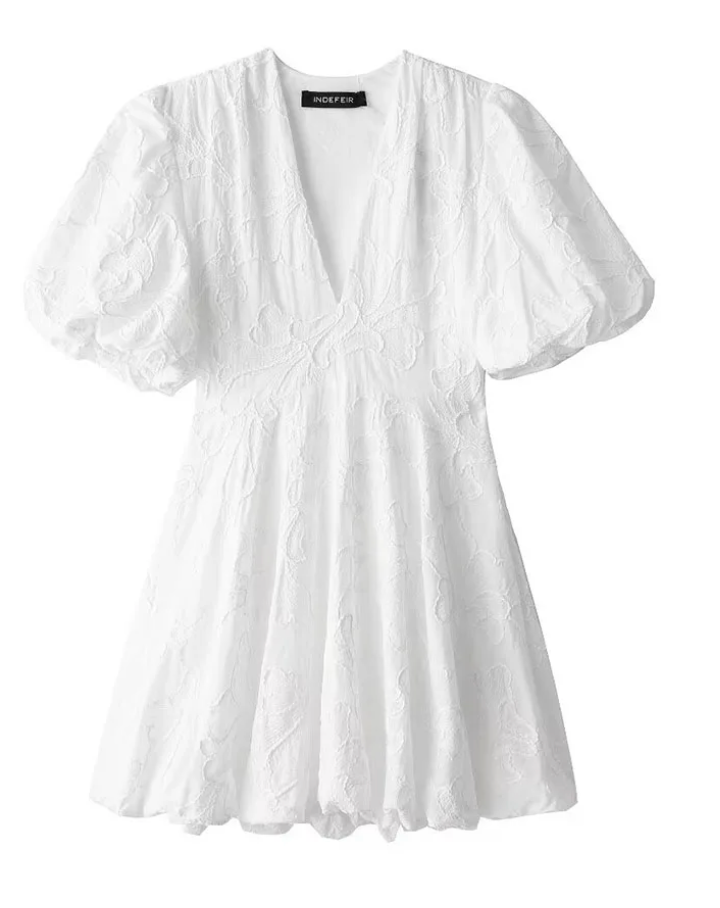 Nicolette | Romantic Floral Dress for Effortless Style