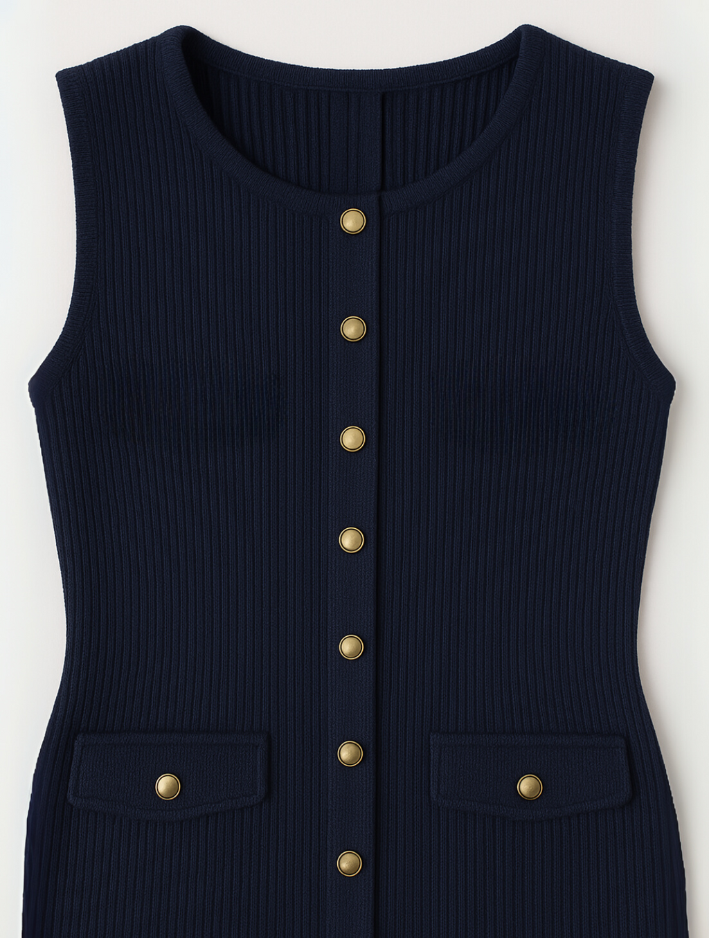 Marilyn | Stylish Midi Dress with Buttons