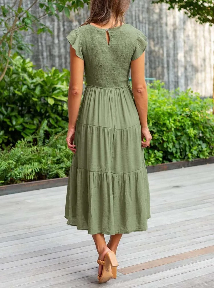 Ronja | Effortless Stylish Flowy Layered Dress