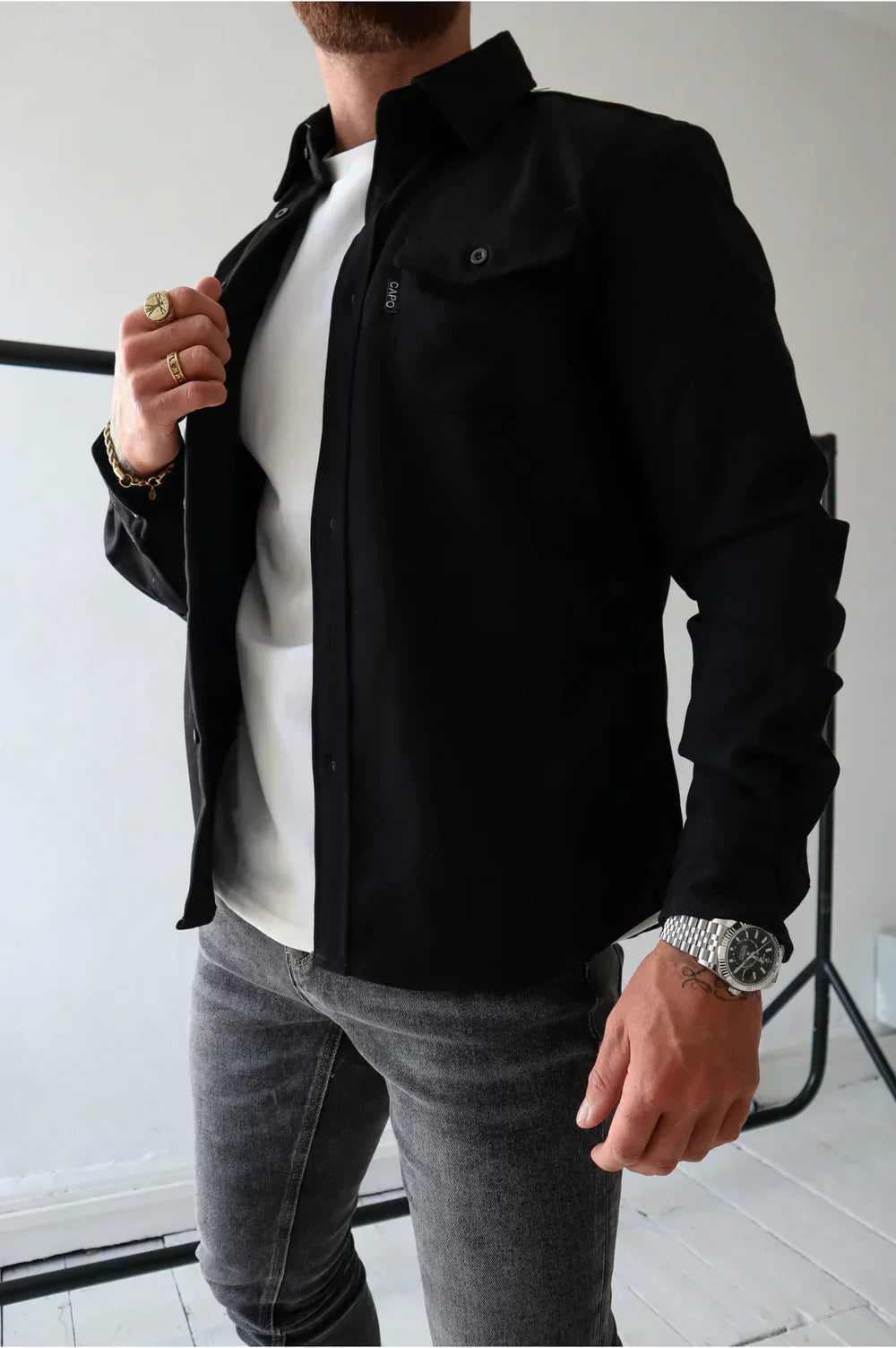 Elijah | Stylish Casual Overshirt - Image 5