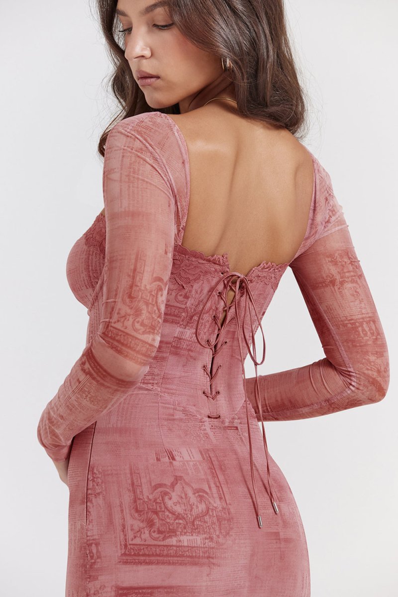 Piper | Elegant Pink Dress for Women